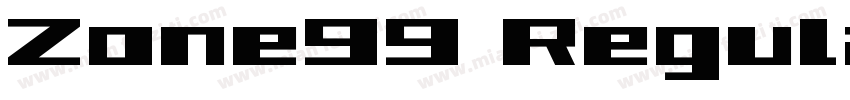 Zone99 Regular字体转换